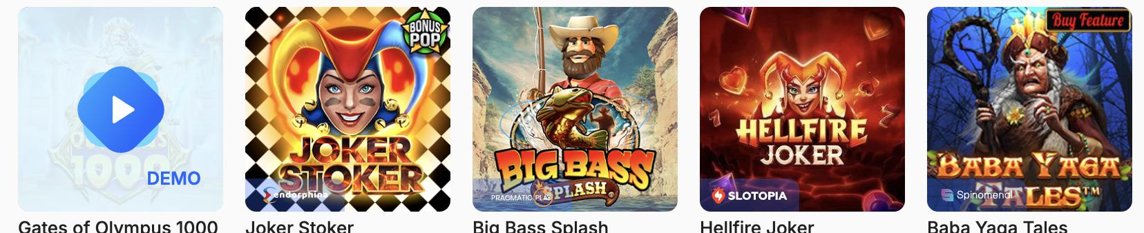 Ice Casino-Demomodus